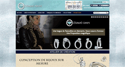 Desktop Screenshot of diamant-anvers.com